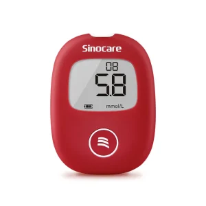 Sinocare Safe AQ Glucometer with 10 Strips – Value Pack