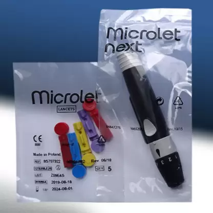 Microlet Lancets & Lancing Device Kit - Image 4
