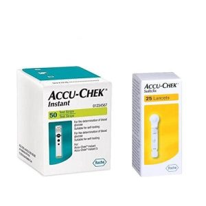 Accu Chek Instant Strip & Lancet Combo