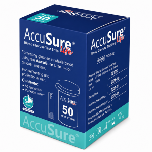 AccuSure Life Test Strips 50's Pack