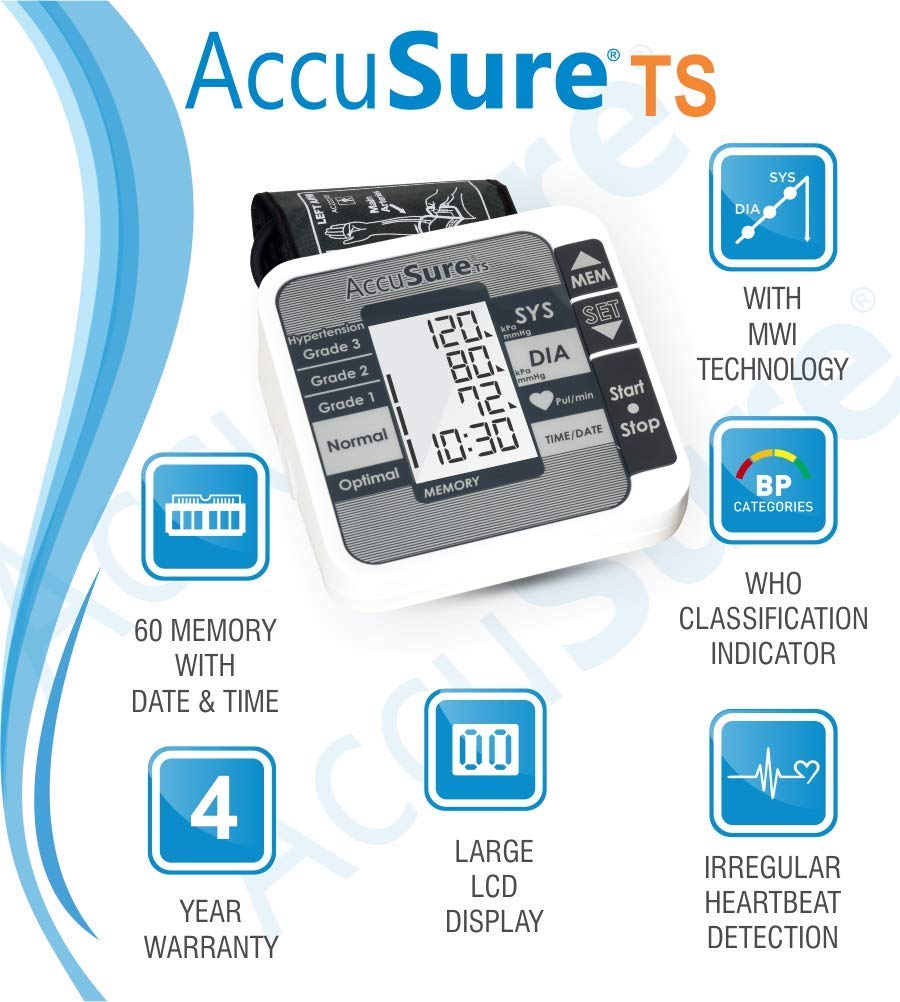 AccuSure TS Automatic Digital Pressure Monitor - Image 5