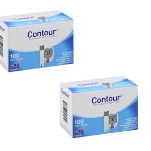 Contour Blue Glucose Test Strips 200