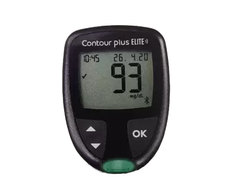 Contour Plus Elite Glucose Monitor System With 25 Glucose Test Strip - Image 2