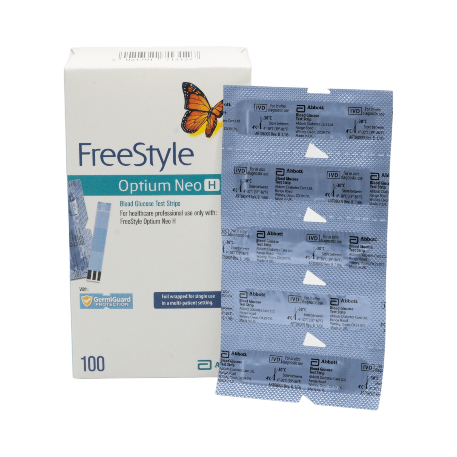 Abbott Freestyle Optium Neo-H Test Strips - Image 3