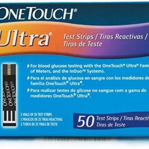 One Touch Ultra Diabetes Test Strips 50