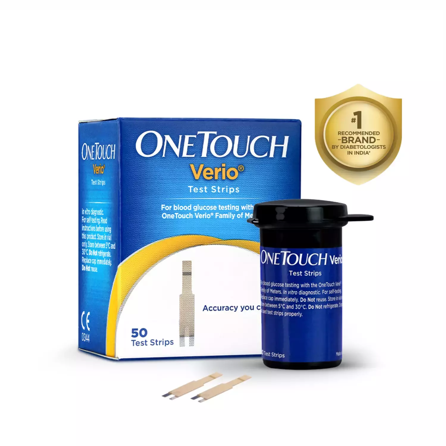 One Touch Verio Flex 100 Test Strips Pack - Image 4