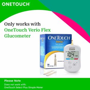 OneTouch Verio Test Strips – Pack of 25 | Fast & Reliable Readings