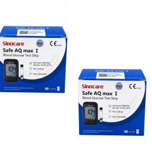 Buy Sinocare Safe AQ Max I 200 Test Strips Pack