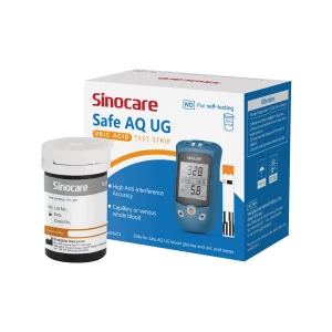 Sinocare Safe AQ UG Uric Acid 50 Test Strips