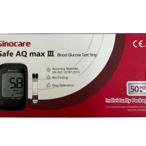 Sinocare Safe AQ Max III Test Strips 50pcs