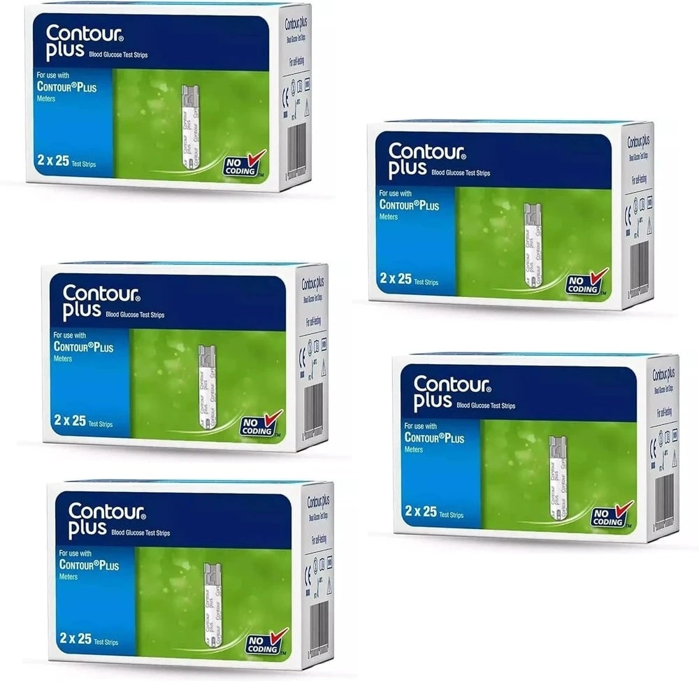Contour Plus Test Strips – Pack of 250