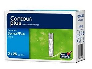 Contour Plus 50 Test Strips