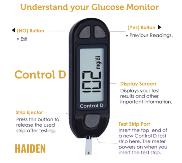 Control D Glucometer - Image 3