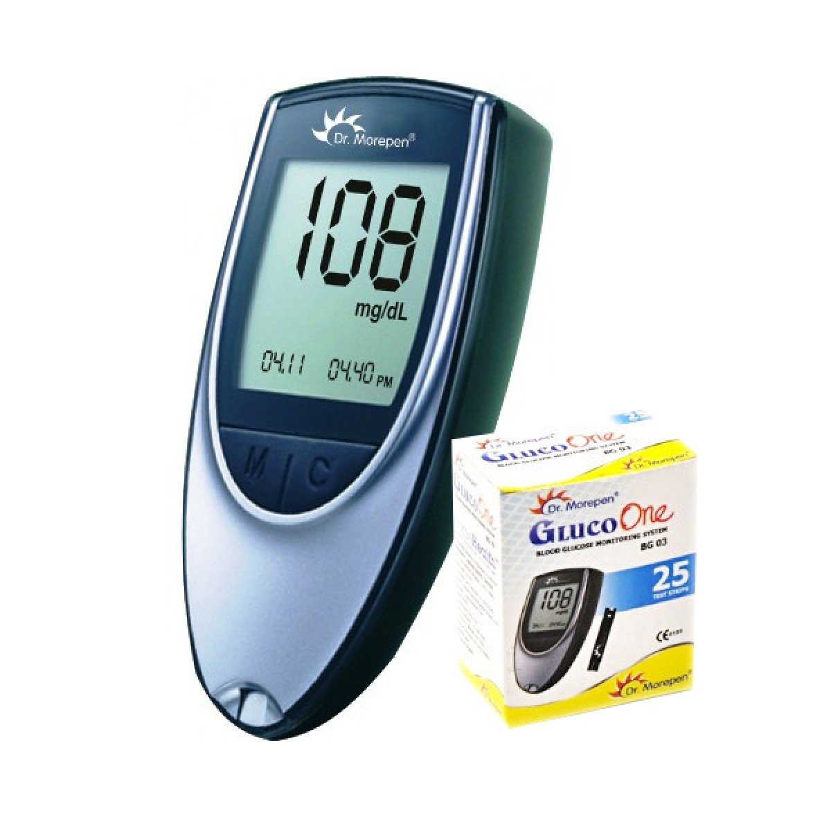 Dr Morepen Glucometer 50 Test Strips - Image 3