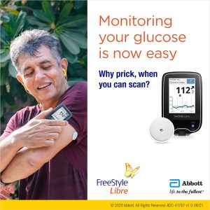 Freestyle Libre Reader – Flash Glucose Monitoring System – Family Pack
