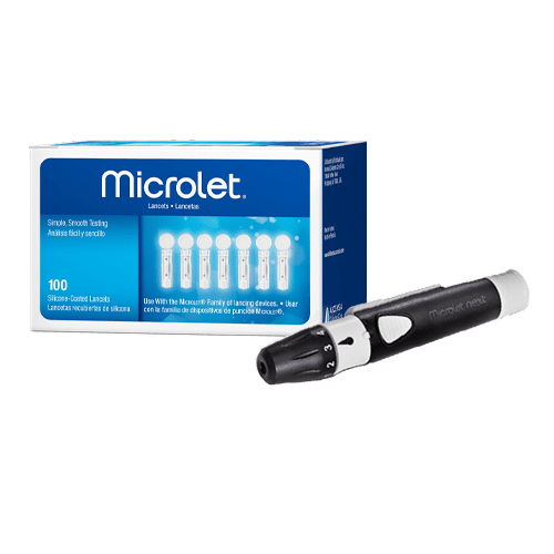 Microlet Lancets & Lancing Device Kit