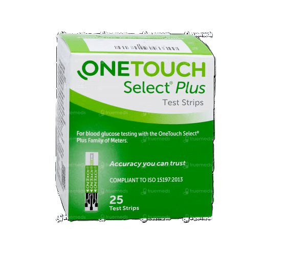 OneTouch Select Plus Test Strips – Pack of 25