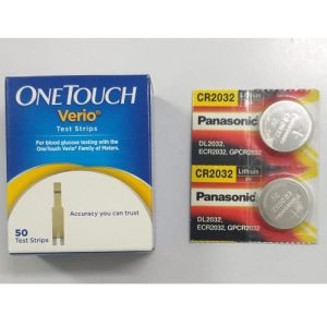 One touch Verio flex Strips and Batteries